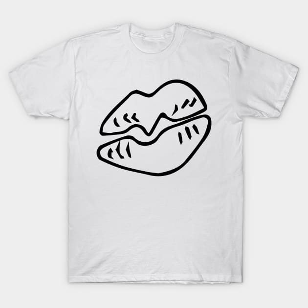 lips T-Shirt by poe